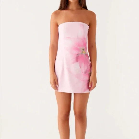 knee length dresses for ladies Think Of Me Mini Dress main image 0